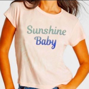 WILDFOX Sunshine Baby graphic Keke tee
